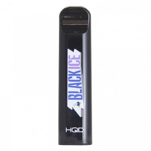 Одноразовая электронная сигарета HQD CUVIE Акциз Black Ice (Ежевика Лед) 300 puff