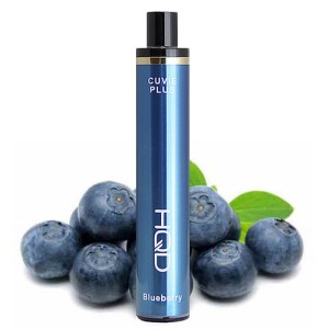 Одноразова електронна сигарета HQD CUVIE PLUS Blueberry (Чорниця) 1200 puff