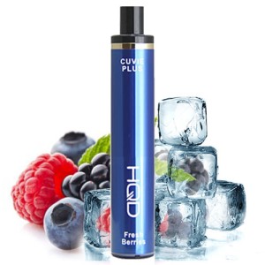 Одноразовая электронная сигарета HQD CUVIE PLUS Blueberry Raspberry Grape(Черника Малина Виноград) 1200 puff