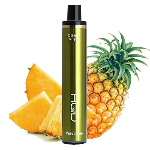 Одноразова електронна сигарета HQD CUVIE PLUS Pineapple (Ананас) 1200 puff