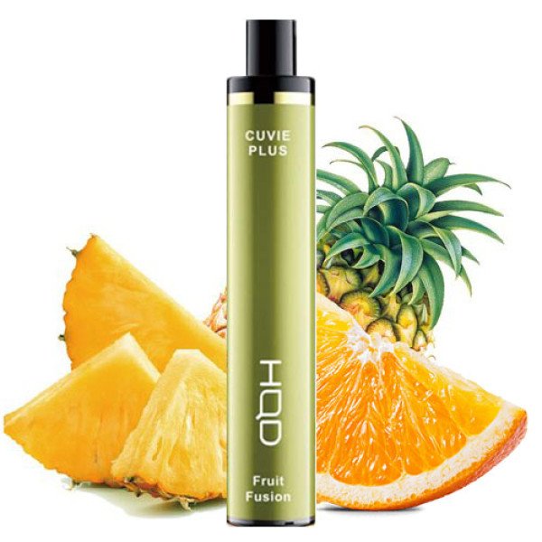 Одноразова електронна сигарета HQD CUVIE PLUS Fruit Fusion (Апельсин Ананас) 1200 puff