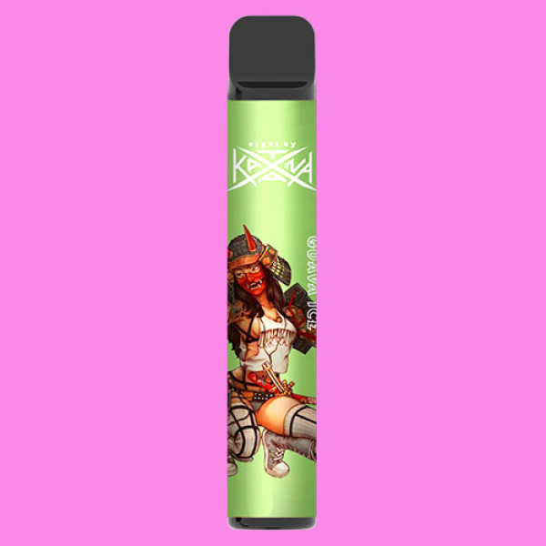 Одноразова електронна сигарета KATANA Guava Ice (Гуава Лід) 1000 puff