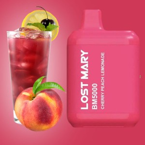 Одноразова електронна сигарета LOST MARY Cherry Peach Lemonade (Вишня Персик Лимонад) 5000 puff
