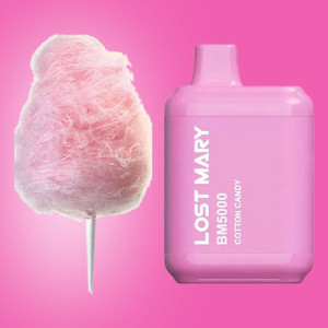 Одноразовая электронная сигарета LOST MARY Cotton Candy (Сахарная Вата) 5000 puff