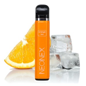 Одноразова електронна сигарета NEONEX Акциз Orange Ice (Апельсин Лід)1500 puff