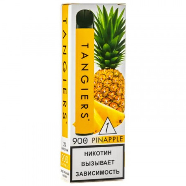 Одноразова електронна сигарета TANGIERS Pineapple (Ананас) 900 puff