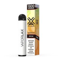 Одноразовая электронная сигарета VAPORLAX Акциз Peach (Персик)1800 puff