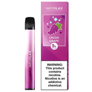 Одноразовая электронная сигарета VAPORLAX MATE Акциз Crush Grape (Виноград) 800 puff