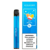Одноразовая электронная сигарета VAPORLAX MATE Акциз Icy Fruits (Фруктовый микс) 800 puff