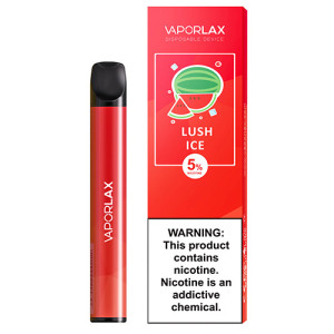 Одноразовая электронная сигарета VAPORLAX MATE Акциз Lush Ice (Арбуз Лед) 800 puff