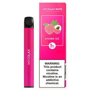 Одноразовая электронная сигарета VAPORLAX MATE Акциз Lychee Ice (Личи Лед) 800 puff