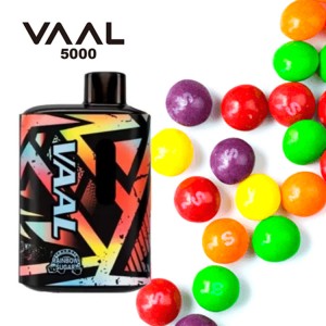 Одноразова електронна сигарета VAAL Rainbow Sugar (Цукерки Скіттлс) 5000 puff