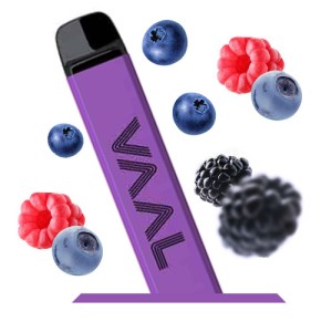 Одноразова електронна сигарета VAAL Mixed Berries (Ягідний Мікс) 1800 puff