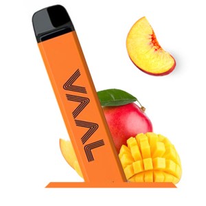 Одноразова електронна сигарета VAAL Peach Mango (Персик Манго) 1800 puff
