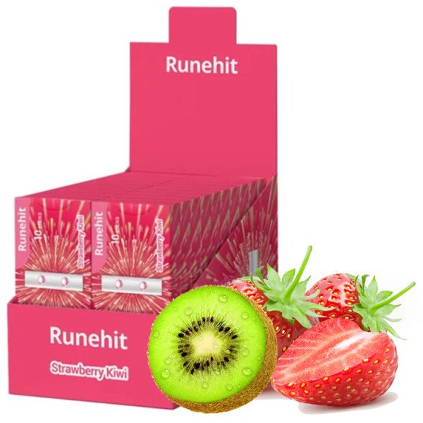 Фильтр для электронных сигарет RUNEHIT Клубника Киви (10 шт)