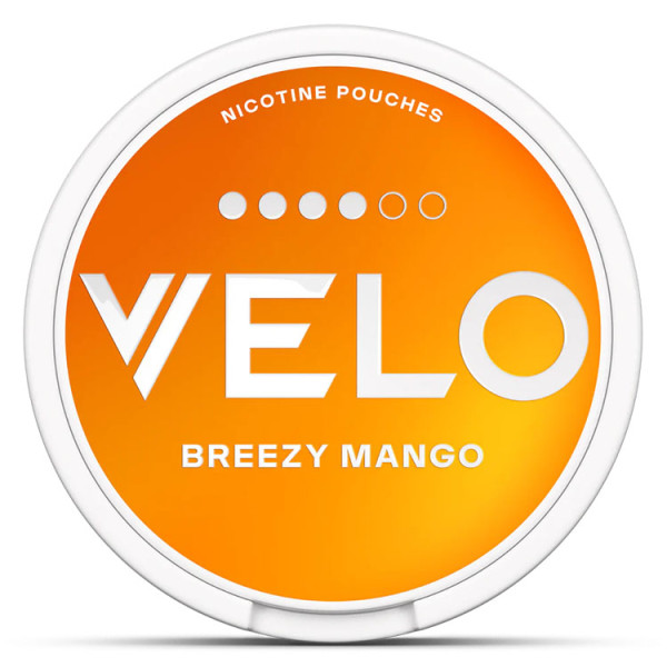 Нікотиновмісні паучі VELO Breezy Mango (Манго) 10.9 мг