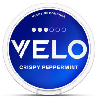 Никотиносодержащие паучи VELO Crispy Peppermint (Перечная Мята) 10 мг