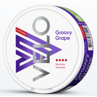 Никотиносодержащие паучи VELO Groovy Grape (Красный Виноград Лед) 10.9 мг