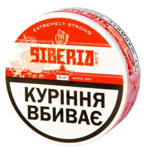 Нікотинові подушечки SIBERIA Slim Red White Dry 