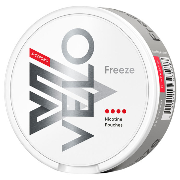 Нікотиновмісні паучі VELLO Freeze Strong (Перцева М'ята Ментол) 10.9 мг