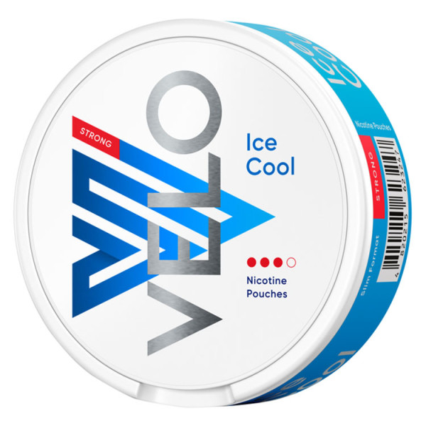 Нікотиновмісні паучі VELLO Ice Cool Strong (Перцева М'ята)