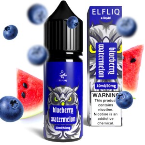 Рідина для ELF BAR ELFLIQ Blueberry Watermelon (Чорниця Кавун) 10 мл