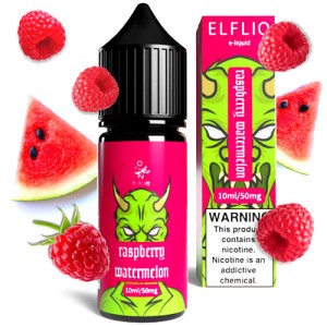 Рідина для ELF BAR ELFLIQ Raspberry Watermelon (Малина Кавун) 10 мл