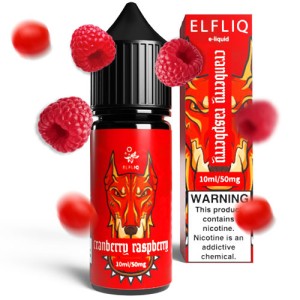 Жидкость для ELF BAR ELFLIQ Cranberry Raspberry (Клюква Малина) 10 мл