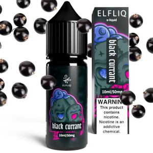 Жидкость для ELF BAR ELFLIQ Blackcurrant (Черная Смородина) 10 мл