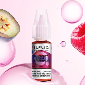 Жидкость для ELF BAR ELFLIQ Blueberry Sour Raspberry (Черника Кислая Малина) 30 мл
