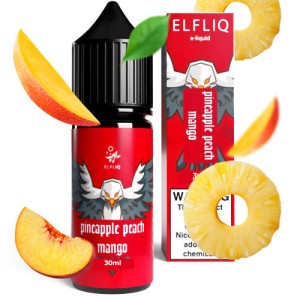 Рідина для ELF BAR ELFLIQ Pineapple Peach Mango (Ананас Персик Манго) 30 мл