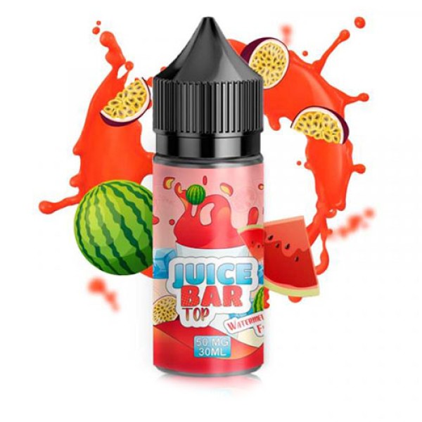 Жидкость JUICE BAR TOP Watermelon Passion Fruit (Арбуз Маракуйя) 30 мл 50 мг