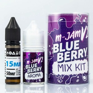Набор M JAM V2 Blueberry (Голубика) 30 мл 50 мг