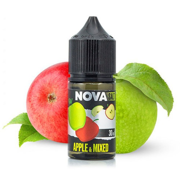 Жидкость NOVA Apple&Mixed (Яблочный Микс) 15 мл 30 мг