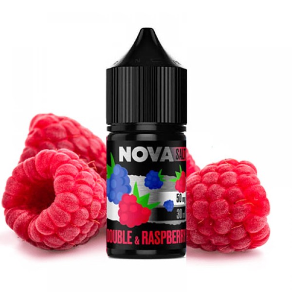 Жидкость NOVA Double&Raspberry (Малина) 15 мл 30 мг