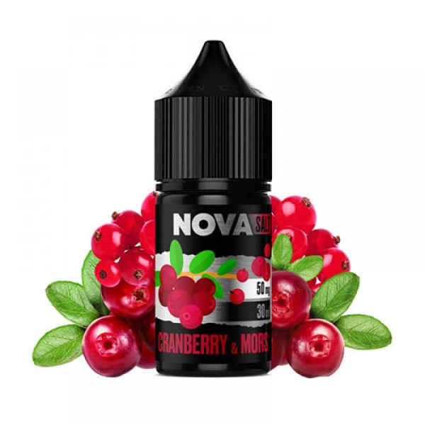 Жидкость NOVA Cranberry&Mors (Клюква Морс) 15 мл 30 мг