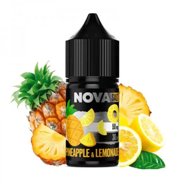 Жидкость NOVA Pineapple&Lemonade (Ананас Лимонад) 15 мл 30 мг