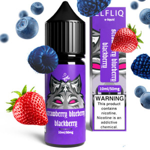 Рідина для ELF BAR ELFLIQ Blueberry Strawberry (Чорниця Полуниця) 10 мл