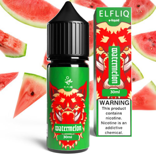 Рідина для ELF BAR ELFLIQ Watermelon (Кавун) 30 мл Рідина для ELF BAR ELFLIQ Watermelon (Кавун) 30 мл