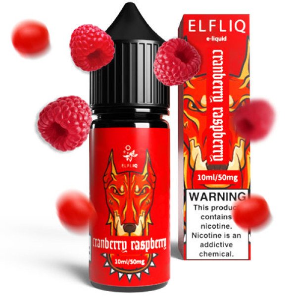 Рідина для ELF BAR ELFLIQ Cranberry Raspberry (Журавлина Малина) 30 мл