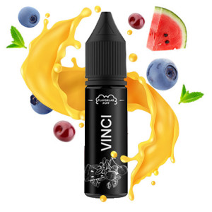 Рідина FLAVOR LAB VINCI Cherry Blueberry Watermelon Menthol (Вишня Чорниця Кавун Ментол) 15 мл