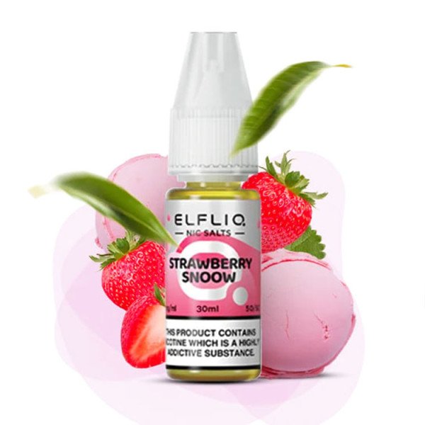 Рідина для ELF BAR ELFLIQ Strawberry Snoow (Полуничне Морозиво) 30 мл