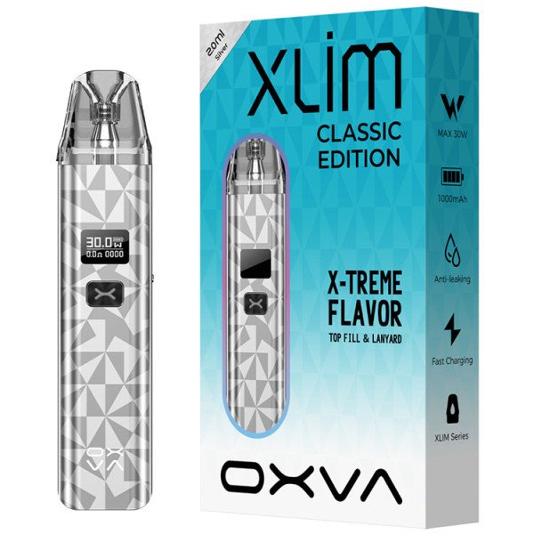 Многоразовая Pod Система OXVA XLIM Classic Edition Silver 2 мл