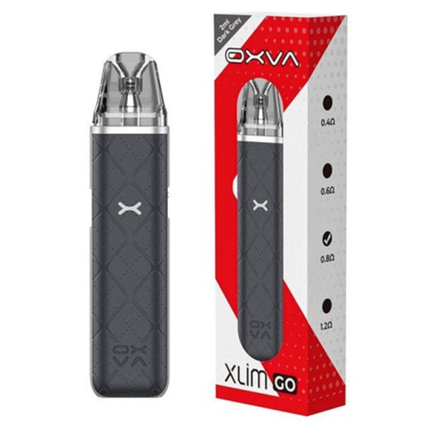 Многоразовая Pod Система OXVA XLIM GO Kit Dark Grey 2 мл