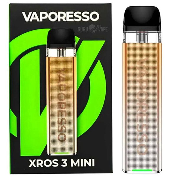 Многоразовая Pod Система Vaporesso XROS MINI 3 Phantom Gold 2 мл