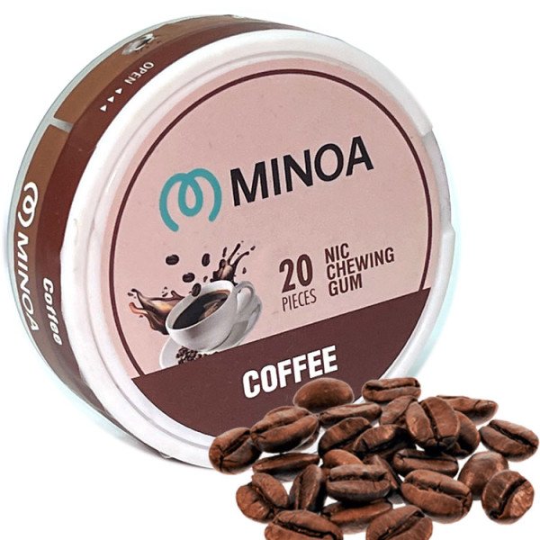 Нікотинова жуйка MINOA Coffee (Кава) 6 мг