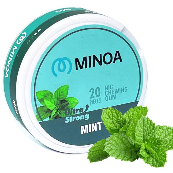 Нікотинова жуйка MINOA Mint (М'ята) 6 мг
