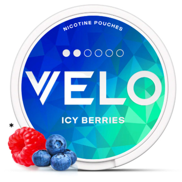 Нікотиновмісні паучі VELO Ice Berries (Ягоди М'ята) 10.9 мг