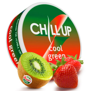 Безтютюнові нікотиновмісні паучі CHILL UP Cool Green (Полуниця Ківі)