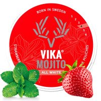 Никотиносодержащие паучи VIKA Strawberry Mojito (Клубничный Мохито)